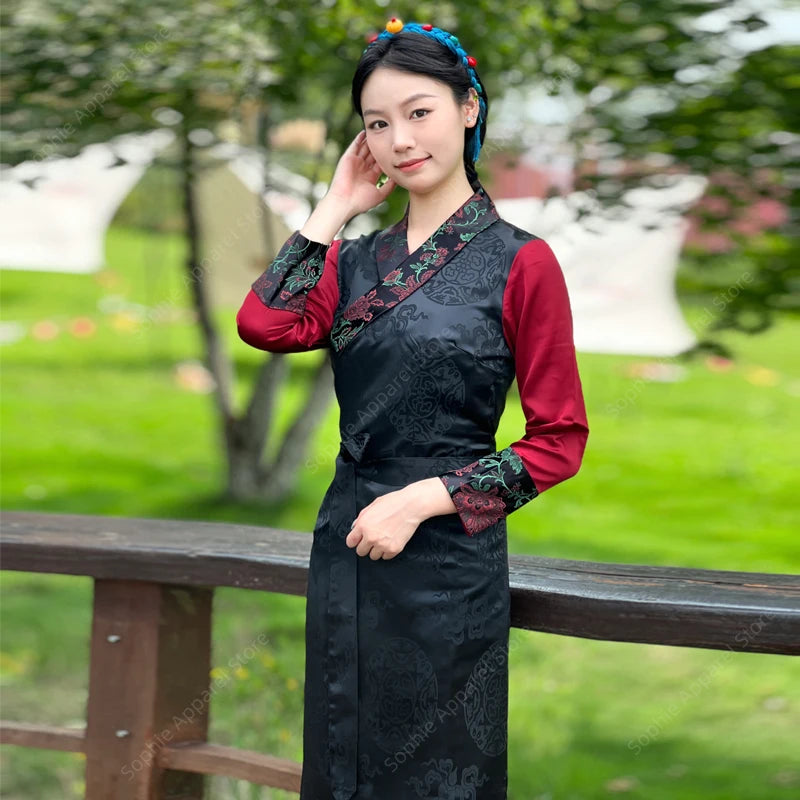 Tibetan style dress for women