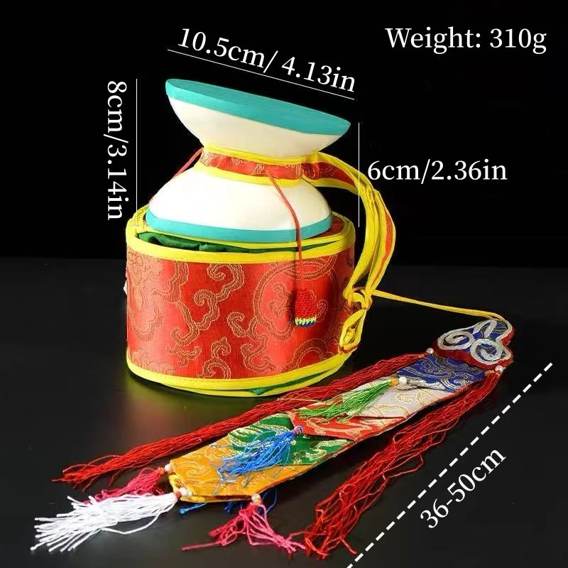 Handcrafted Tibetan ritual instrument