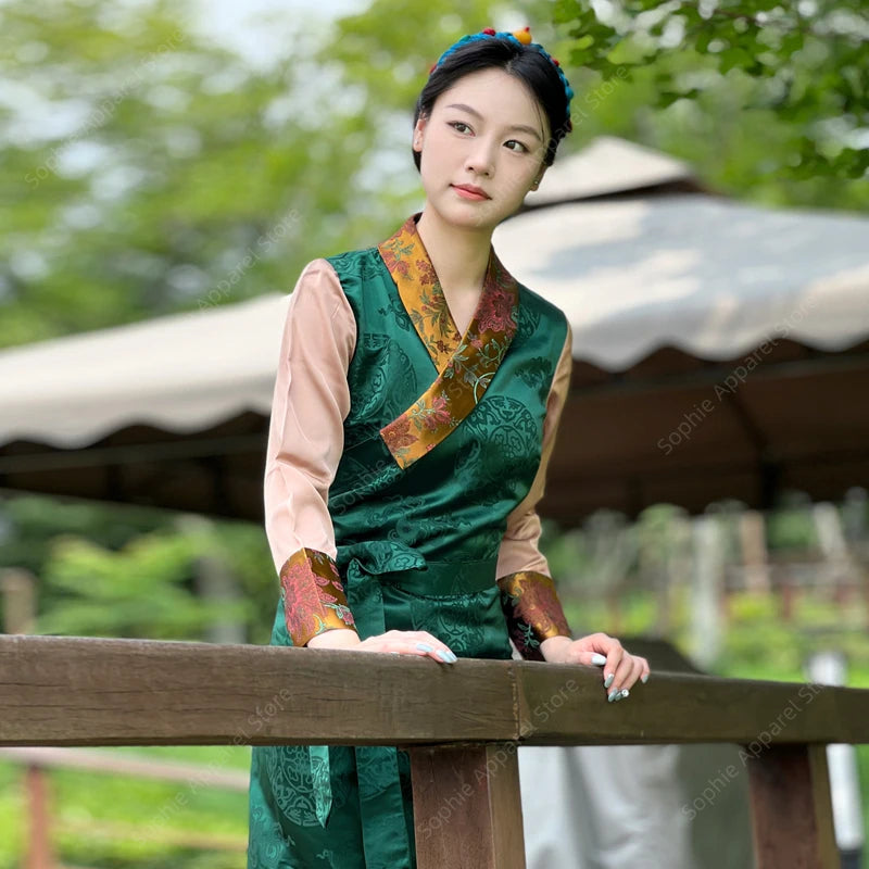 Tibetan style dress for women