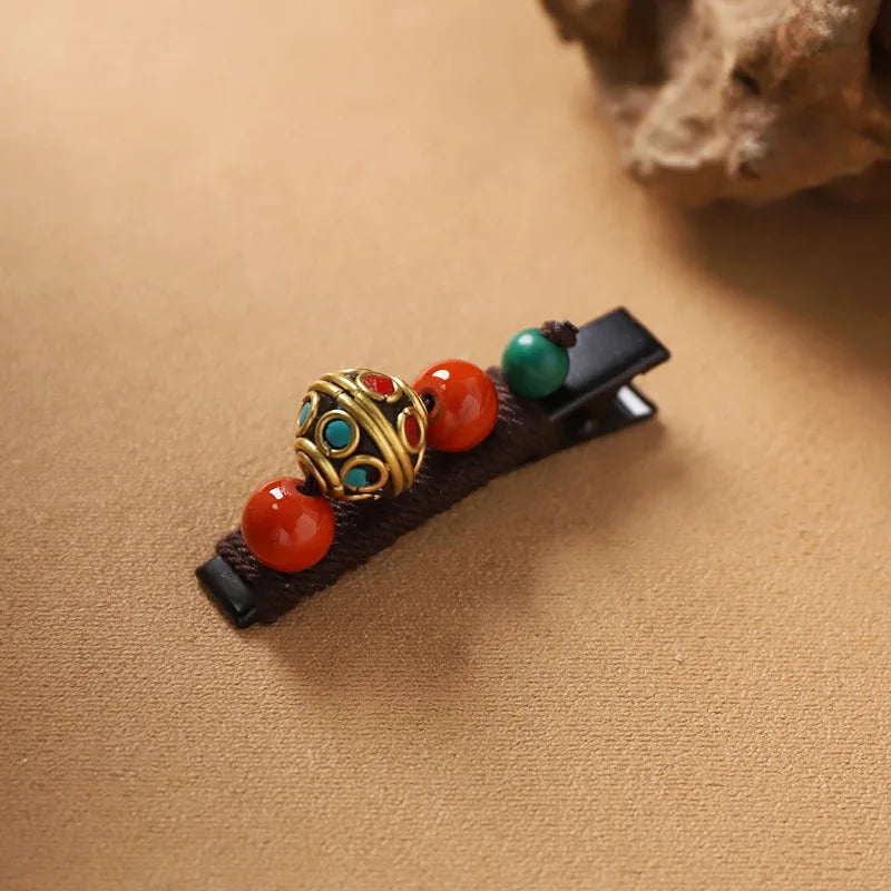 Tibetan style hair clip