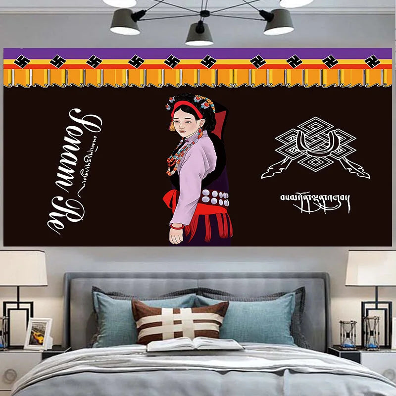 Tibetan culture wall pictures for living room