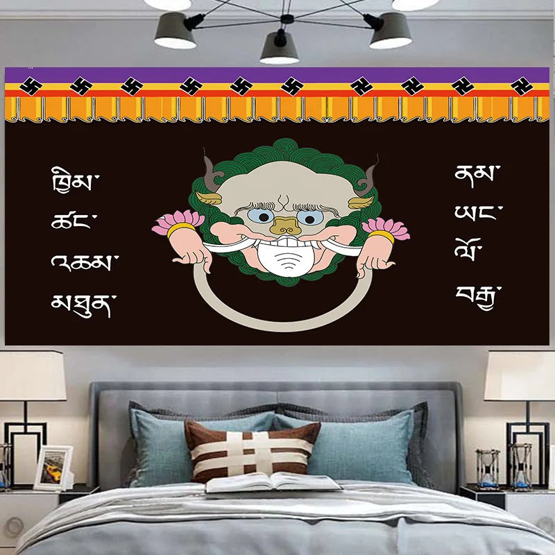 Tibetan culture wall pictures for living room
