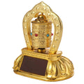 Solar energy Tibetan prayer wheel