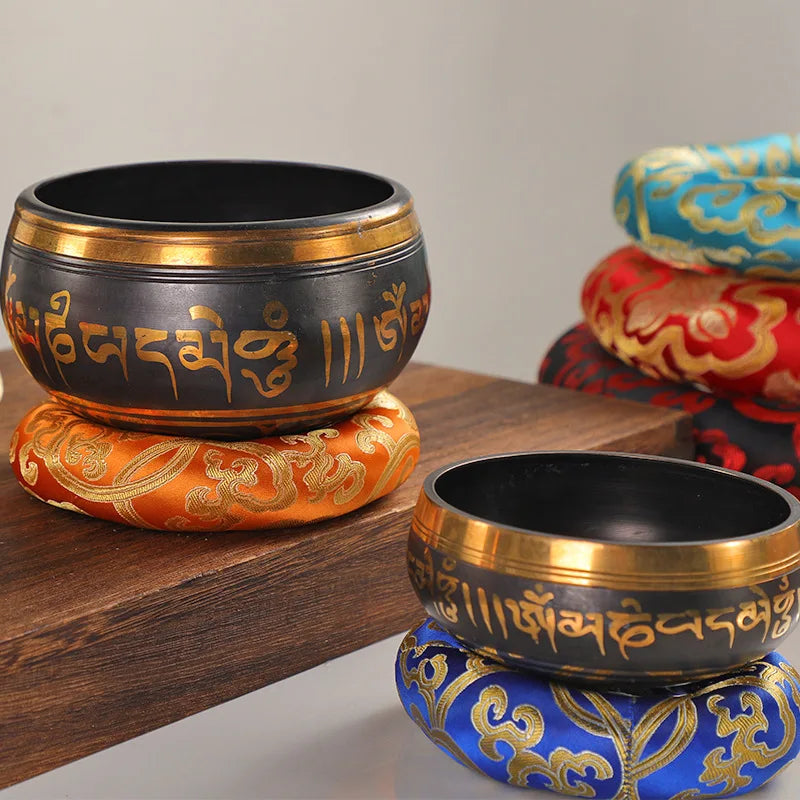Tibetan singing bowl Mat