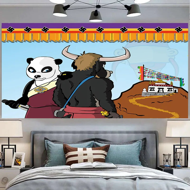 Tibetan culture wall pictures for living room