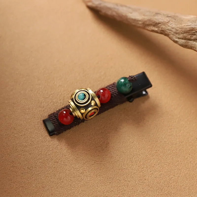 Tibetan style hair clip