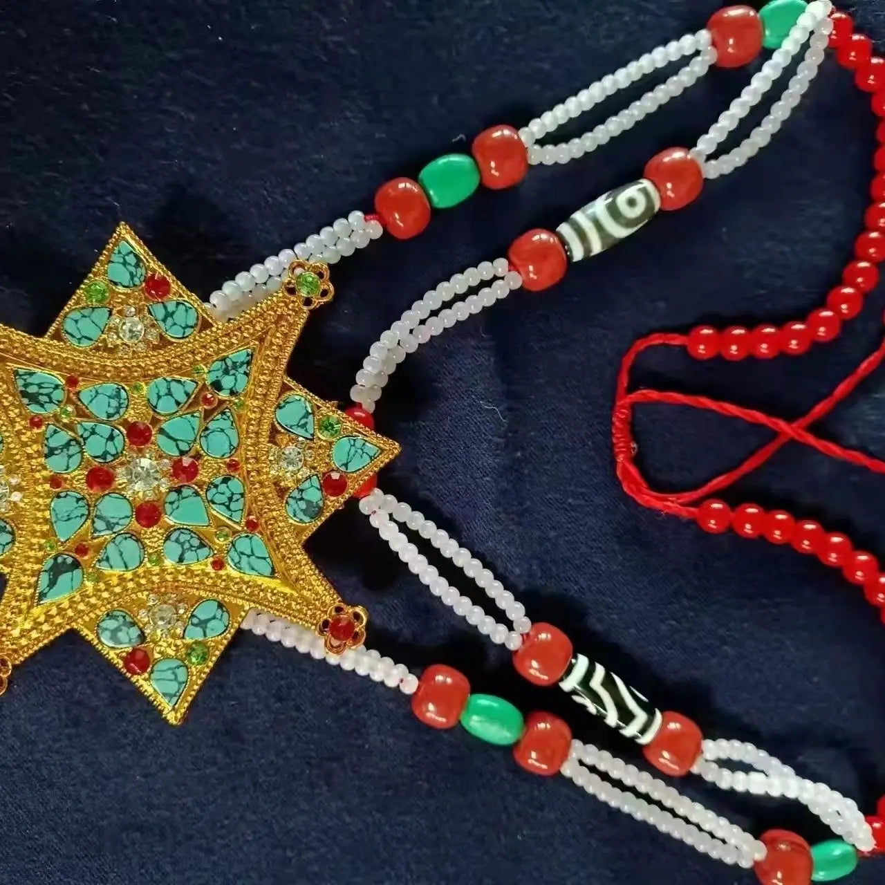 Tibetan Women's  Handmade Necklace
