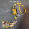 Tibetan prayer wheel handicraft amulet