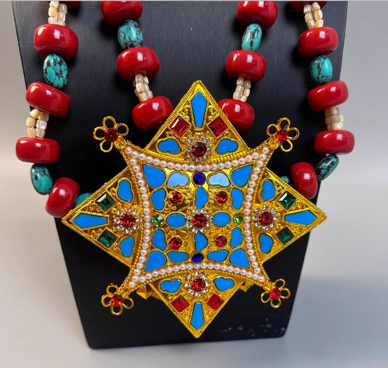 Tibetan Female Gawu Box Necklace