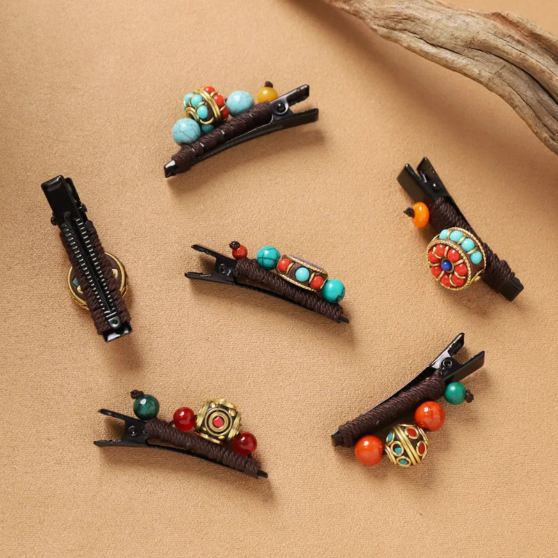 Tibetan style hair clip
