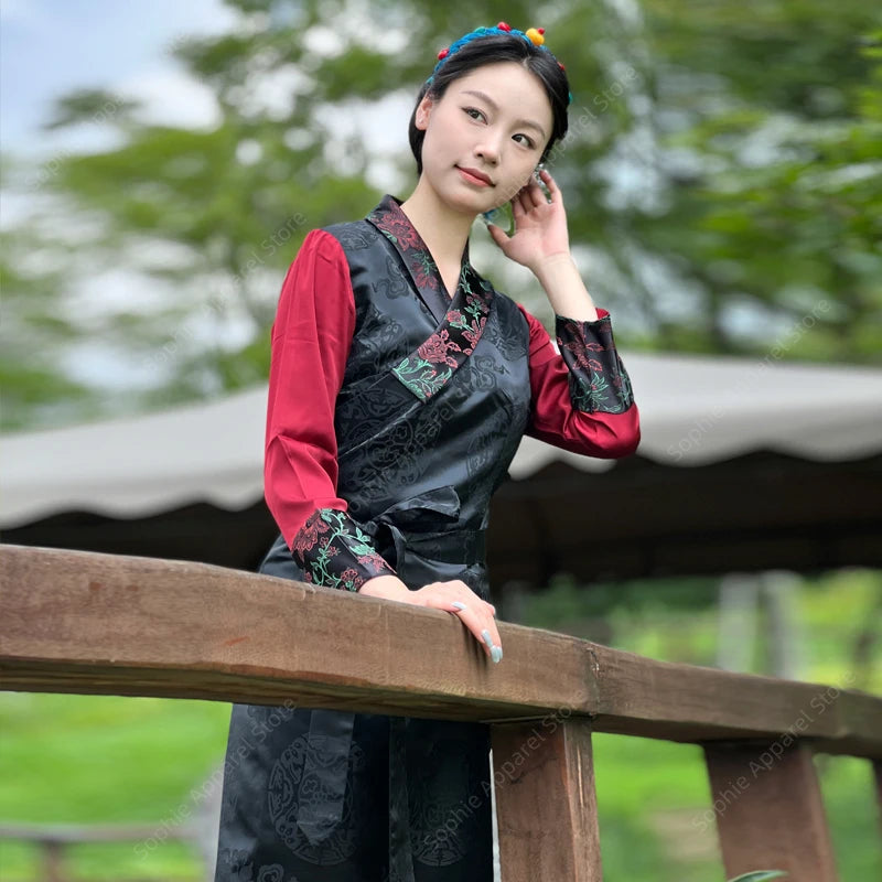 Tibetan style dress for women