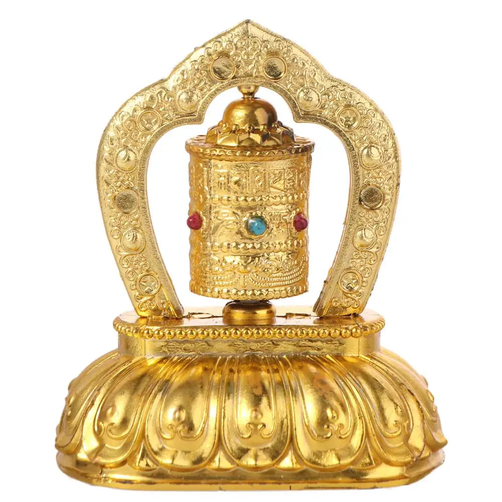 Solar energy Tibetan prayer wheel