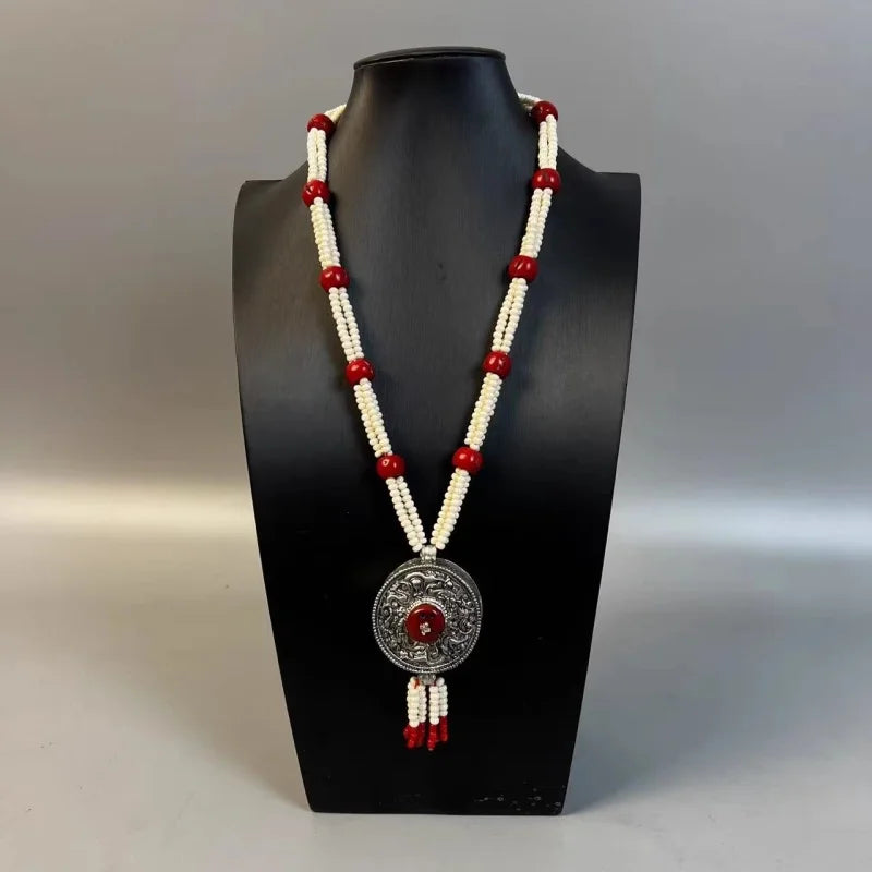 Tibetan Handmade Small Box Necklace