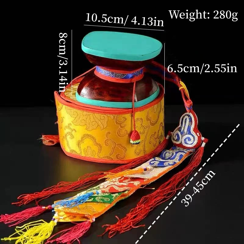 Handcrafted Tibetan ritual instrument