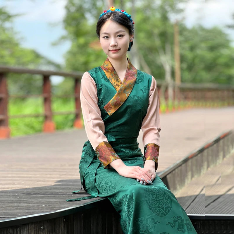 Tibetan style dress for women