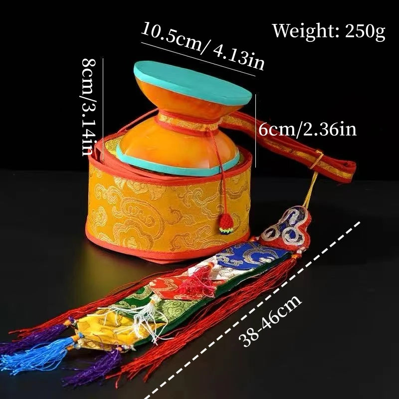 Handcrafted Tibetan ritual instrument