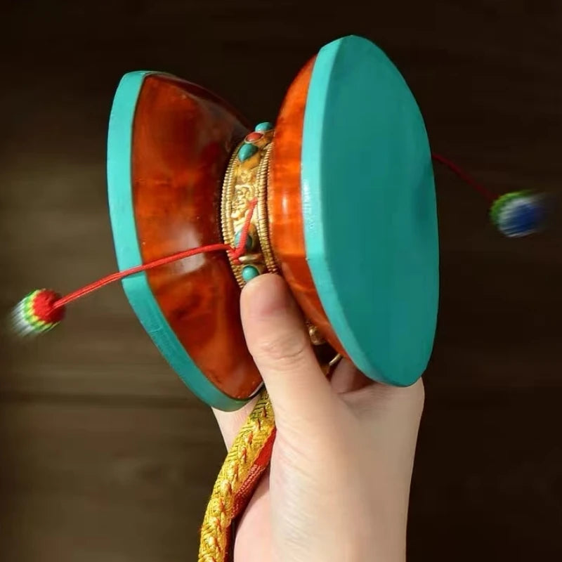 Handcrafted Tibetan ritual instrument