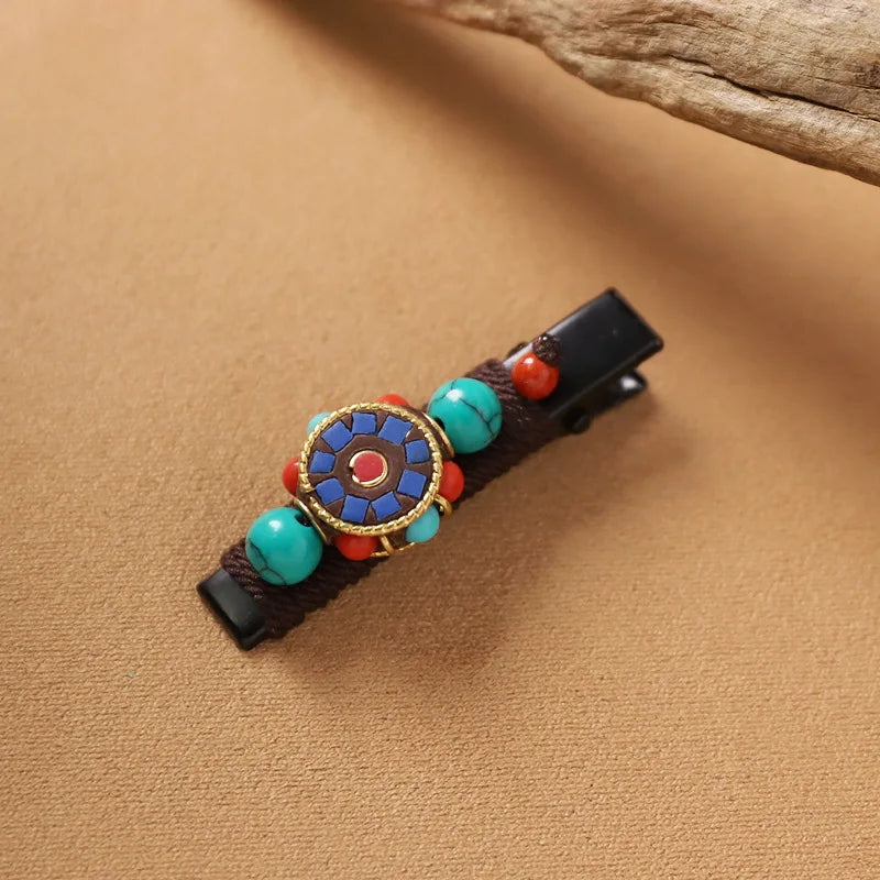 Tibetan style hair clip