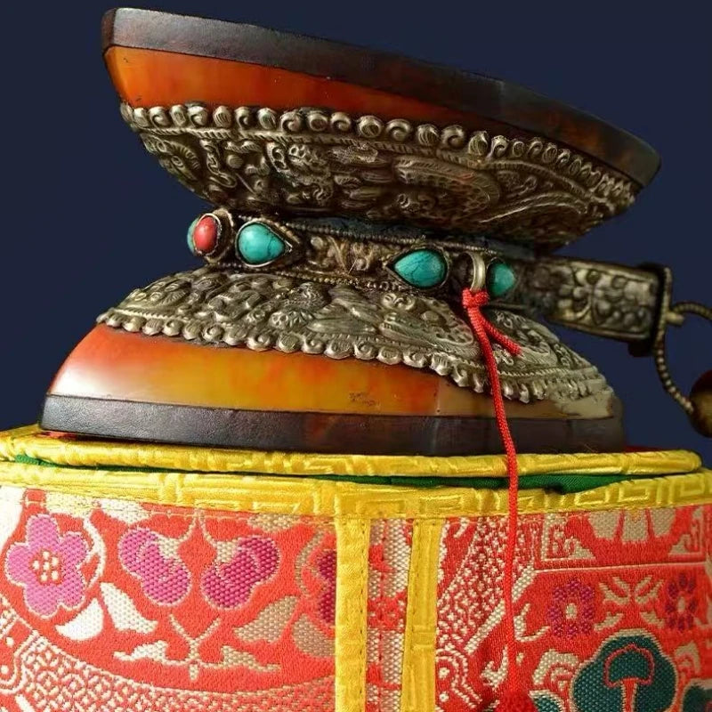 Handcrafted Tibetan ritual instrument