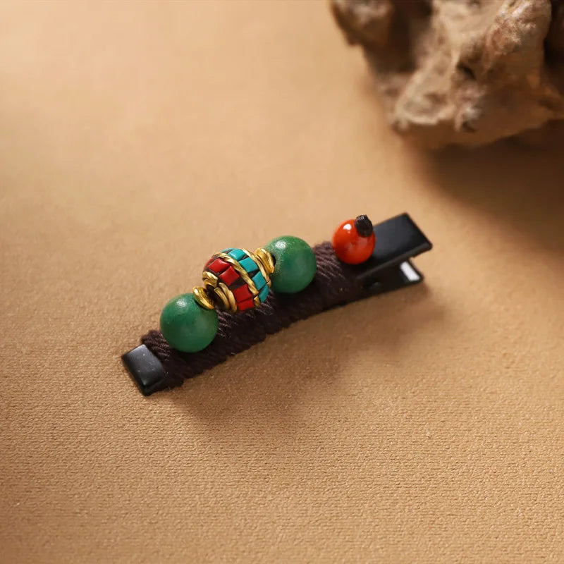 Tibetan style hair clip