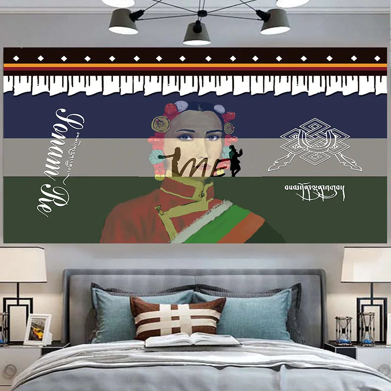 Tibetan culture wall pictures for living room